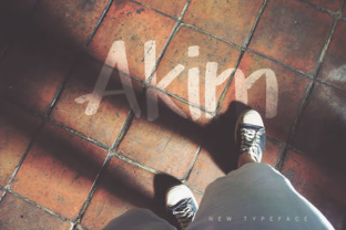 Akim: A Display Font Built for Presence