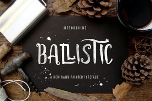 Ballistic: A Bold Display Font for Impactful Branding