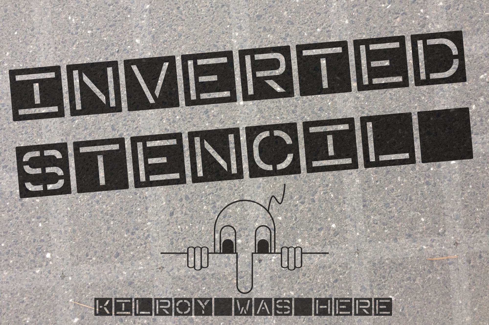 Inverted Stencil: A Bold Design Statement