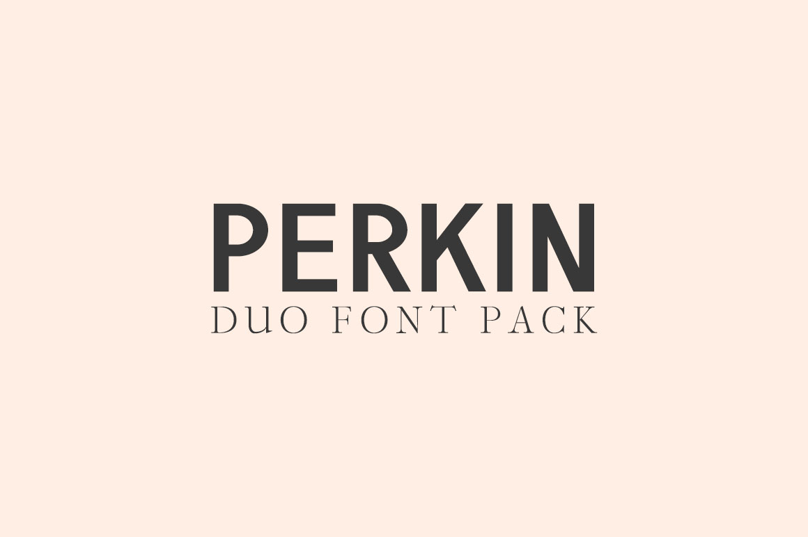 Perkin Duo: A Versatile Font Pairing for Modern Branding