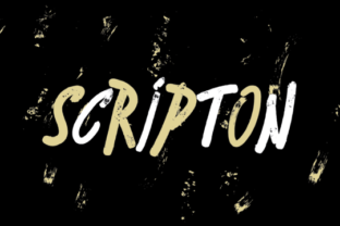 Scripton in Modern Graphic Design