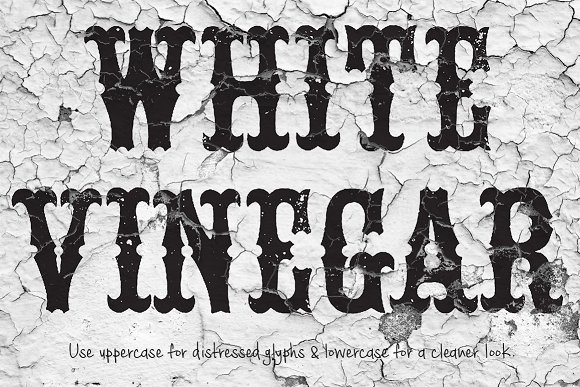 White Vinegar: A Display Font That Cuts Through the Noise